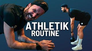 15 min ATHLETIK ROUTINE  I ÜBUNGEN ERKLÄRT + NACHMACHEN I Triathlon Training