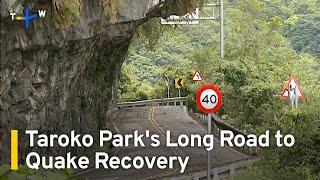 Hualien Earthquake One Month On Taroko Park Faces Long Road to Recovery  TaiwanPlus News