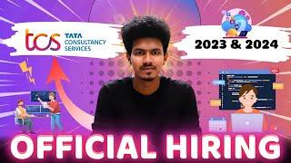 TCS off campus drive 2023 & 2024  TCS Ignite & Smart Hiring  TCS Recruitment  Sharmilan