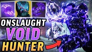 The INSANE Void Hunter Onslaught Build Destiny 2 Into The Light