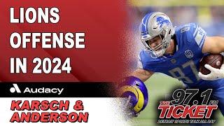 Where Does The Lions Offense Rank In 2024  Karsch and Anderson