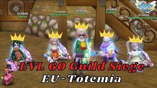 Flyff Universe - 1st Lvl 60 Guild siege on Totemia Mage POV - Best MMO 2022