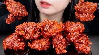 ASMR KFC SAMYANG SPICY FIRE CHICKEN CHALLENGE AYAM KFC WINGER SIRAM SAOS SAMYANG PEDAS MUKBANG ASMR