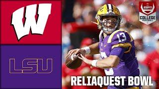 ReliaQuest Bowl Wisconsin Badgers vs. LSU Tigers  Full Game Highlights