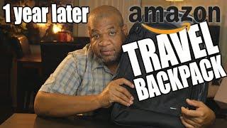 Amazon Basics Travel Backpack One Year Later