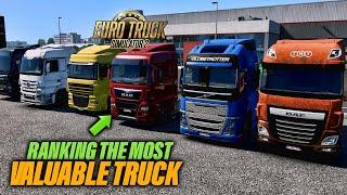 Ranking The Most Valuable Trucks in ETS2  Power Speed Features and more