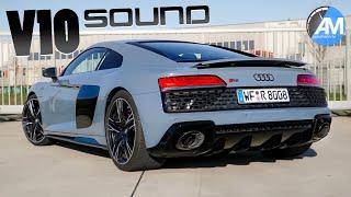 AUDI R8 Facelift - 9000 rpm V10 SOUND