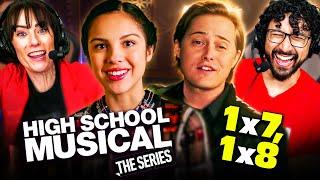 HIGH SCHOOL MUSICAL THE SERIES Season 1 Episode 7 & 8 REACTION Olivia Rodrigo  HSMTMTS