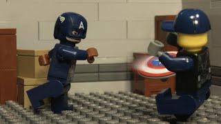 LEGO Cyclops - CAPTAIN AMERICA - STOP MOTION