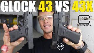 Glock 43 vs 43X Which One Should You Get? Glock 43 or Glock 43X?