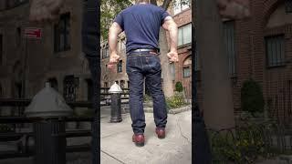 Mid City Flex Fitted Good Life T-Shirt + White’s Red Dog Smooth Boots Red Tornado Selvedge Jeans