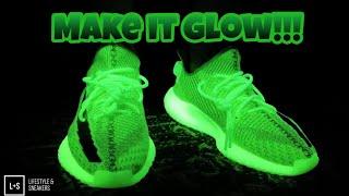 HOW TO MAKE YOUR YEEZY 350 V2 GLOW