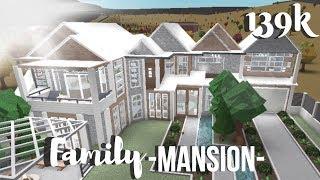 Roblox  Bloxburg  Family Mansion