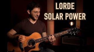 Lorde Solar Power Guitar Lesson