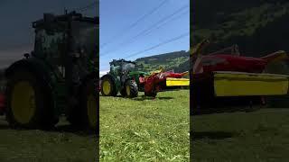 John Deere 6R 110 im Test#johndeere #pöttinger