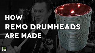 How Remo Drumheads are Made - The Full Factory Tour