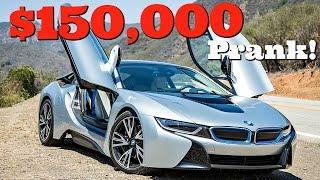 IS MY WIFE A GOLD DIGGER? PRANK - Top Husband Vs Wife Pranks BMW i8