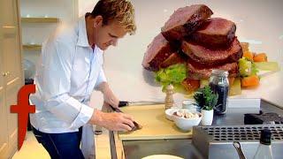 Gordon Ramsays Venison With A Red Wine & Chocolate Sauce Recipe