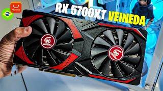 CHEGOU RX 5700XT VEINEDA DO BRASIL SEM TAXA DO ALIEXPRESS O PODER DE RTX 3060 POR R$ 836