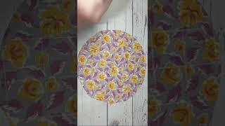 Текстильная корзина из остатков ткани #diy #sewing #patchwork