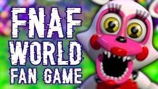 Can we beat FNaF World Adventure using Funtime Animatronics? LIVE STREAM