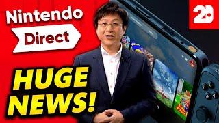 NEW INFO  February Nintendo Direct Switch 2 Reveal + Details