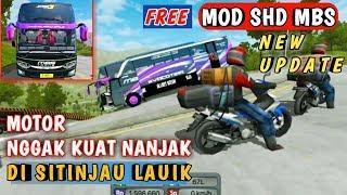 Review Jalur Sitinjau Lauik Bussid + Share Mod JB3 SHD LU  Bussid Update Bus Simulator Indonesia