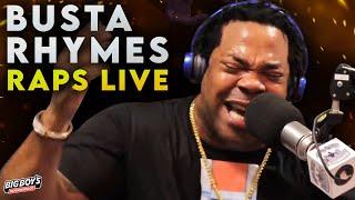 Busta Rhymes Freestyles & Raps INSANELY FAST  Big Boys Neighborhood