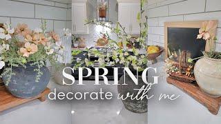 SPRING DECORATE WITH ME  SPRING KITCHEN DECORATING IDEAS 2024