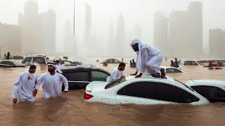 Dubai-Katastrophe Massive Überschwemmungen setzen 70% der Stadt in den VAE unter Wasser
