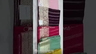 Banarasi chiffon sarees Rs.2500- #chiffonsarees #fancysarees