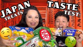 TRYING JAPANESE  SNACKS FOR THE FIRST TIME