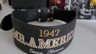 Steve Reeves Weightlifting Belt