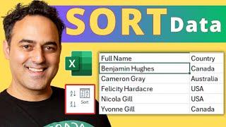 How to Quickly Sort Data in Microsoft Excel
