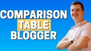 How To Add Comparison table in Blogger