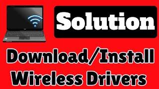 WIFI Driver for Windows 7 10 64 bit Free Download  Download and Install Wi-Fi Drivers #wifidriver