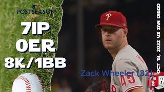 NLCS Zack Wheeler  Oct 18 2022  MLB highlights