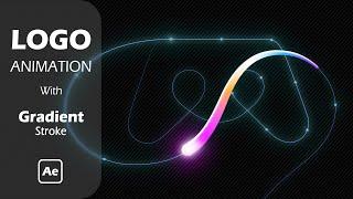 After Effects Tutorial  Pro Logo Animation with Gradient Stroke