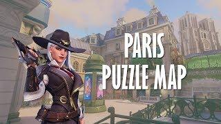 Paris Puzzle Map  Escape Room  Overwatch Tutorial