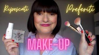  RIPESCATI PIÙ UTILIZZATI e PREFERITI Makeup  del periodo  in attesa del decluttering 