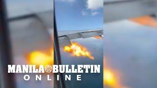 PAL aircraft Boeing 777 caught on fire mid-flight