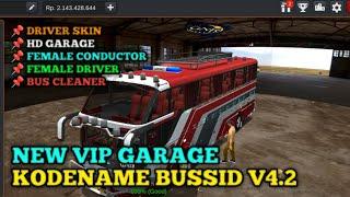 VIP GARAGE KODENAME BUSSID 4.2 @gnrnonstop #bussid #garage