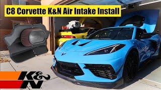 C8 Corvette K&N Air Intake Install How To