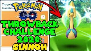 Pokemon Go Throwback Challenge 2020 Sinnoh Shiny Cresselia Special Research