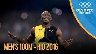 Mens 100m Final  Rio 2016 Replay