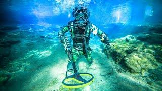 Metal Detecting Underwater Reveals Stunning Finds