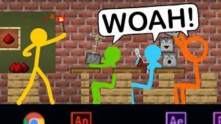 I voiced over Alan Beckers Redstone Academy - Animation vs. Minecraft Shorts Ep 15