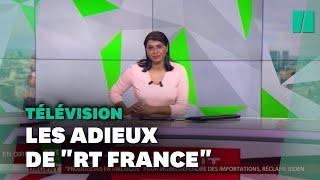 Sur RT France les adieux dune présentatrice avant la fermeture de la chaîne