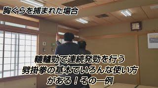 中国武術 教室 東京 劈掛拳基本だけで武術としていろんな使い方がある 一例