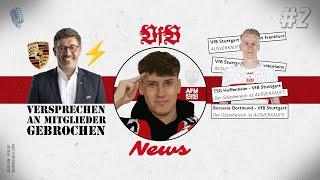 Wieder Unruhe beim VfB ‍️ Aufsichtsrat Porsche Vogt & e.V. VfB News mit Führich & Tickets 